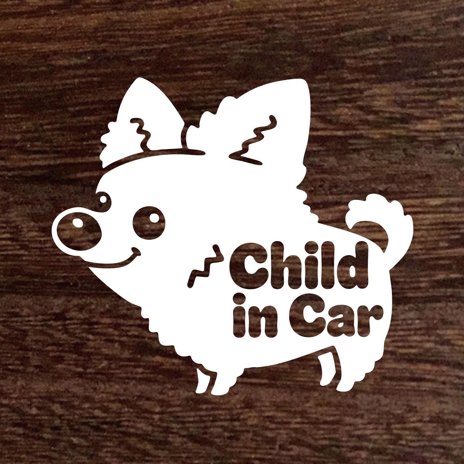 New送料無料★チワワ Baby in car ベイビーインカー ステッカー★Dog★シール★車に | 3枚目