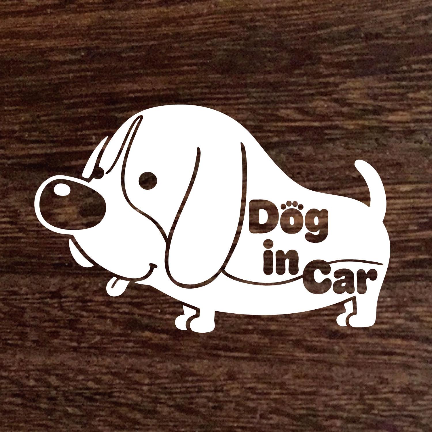 New送料無料★ビーグル Baby in car ベイビーインカー ステッカー★Dog★シール★車に | 3枚目