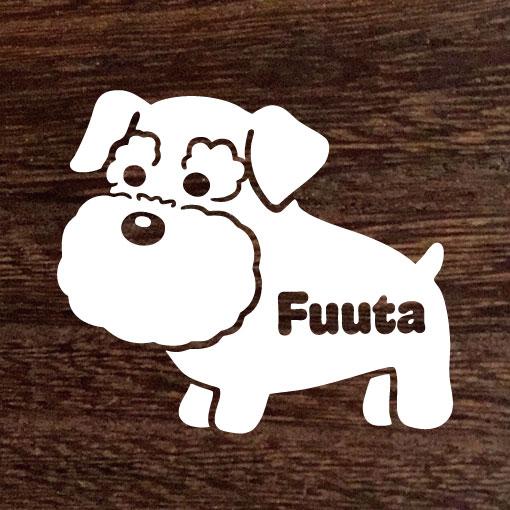 New送料無料★シュナウザー Baby in car ベイビーインカー ステッカー★Dog★シール★車に | 6枚目